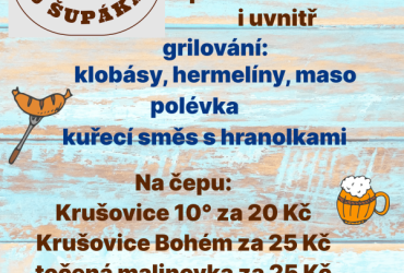 Otevření bistra v Nové Vsi - Otevření bistra v Nové Vsi - Bistro u Šupáka
