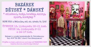 Bazárek dětský, dámský