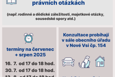 Právní poradenství pro občany obce