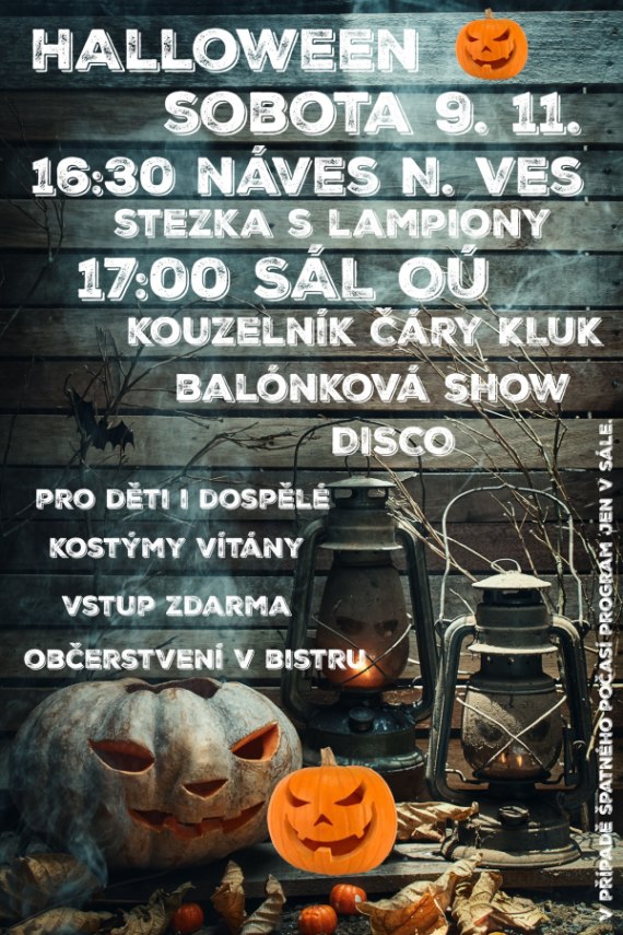 Halloween v Nové Vsi