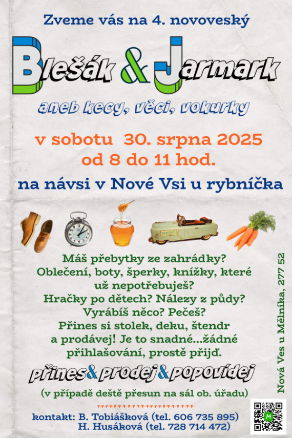 4. novoveský Blešák a Jarmark