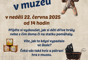 Dětský den v muzeu