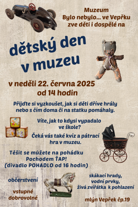Dětský den v muzeu
