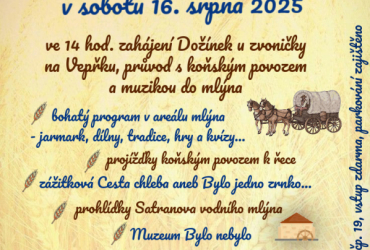 Dožínky ve mlýně