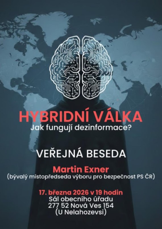 Beseda - Hybridní válka - Jak fungují dezinformace?