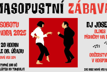 Masopustní zábava na sále OU