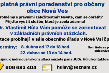 Právní poradenství pro občany