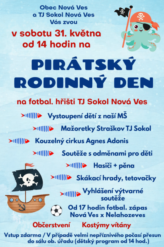 Pirátský rodinný den