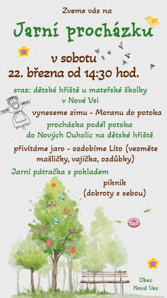 Jarní procházka