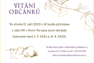 Vítání občánků