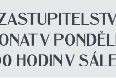 Zasedání zastupitelstva