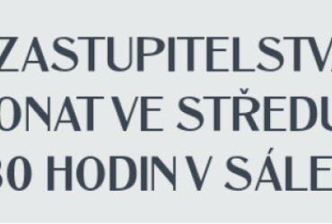 Zasedání zastupitelstva